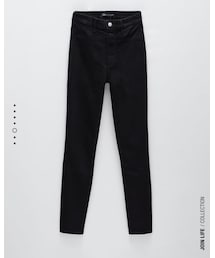 ZARA | ハイライズハイパーストレッチジェギンス 38(パンツ)
