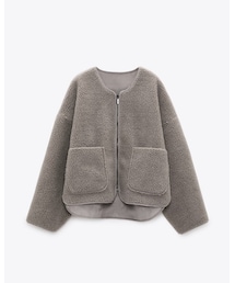 ZARA | リバーシブルダブルサイド仕様ジャケット(ブルゾン)