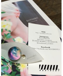 KOTENRA | 新宿ルミネの貸しスペースで購入！ひとつひとつ職人さんの手描き！素敵なブランド〜〜(イヤリング)