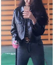 no brand | ライダースジャケット