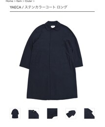 YAECA | ステンカラーコート