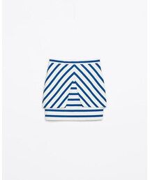 ZARA TRF | ストライプスカート(スカート)