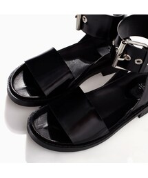 ZARA TRF | バックアンクレットビオサンダル(サンダル)