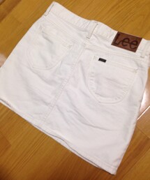 Lee | ホワイトデニムスカート(デニムスカート)