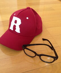 帽子×メガネ(キャップ)