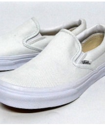 VANS | スリッポン WHT(スニーカー)