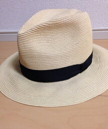 BLACK BY MOUSSY | つば広ストローハット(ハット)