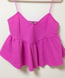 ZARA | ペプラムキャミ(キャミソール)