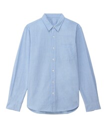 無印良品 | オーガニックコットン洗いざらしブロードシャツ(シャツ/ブラウス)