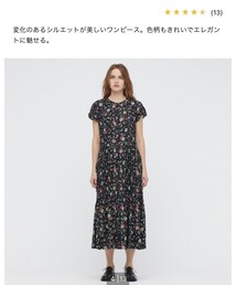 UNIQLO | シフォンツイストプリーツワンピース(ワンピース/ドレス)