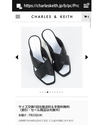 CHARLES & KEITH | シューズ