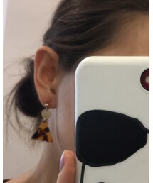 タイの市場にて | ピアス（両耳用）