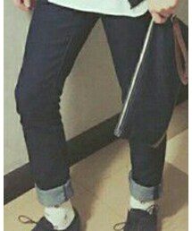 GU | デニムスキニーパンツ(デニムパンツ)