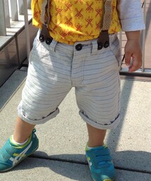 ZARA | サスペンダー付きパンツ(その他パンツ)