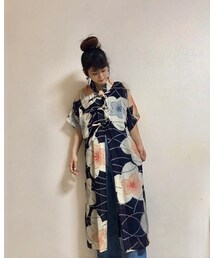 no brand | 着物リメイク(ワンピース/ドレス)