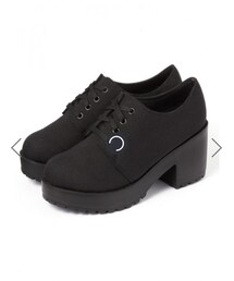 GRL | 太ヒールレースアップシューズ(シューズ)