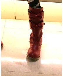 Shirley Temple | 今年モデルのブーツ(^^)リボンが可愛い❤️(ブーツ)