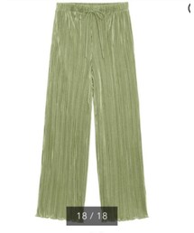 GU | ランダムプリーツローストリングパンツ(パンツ)