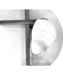 NOpay_NObuy | 內裡圖騰真皮棒球帽(キャップ)