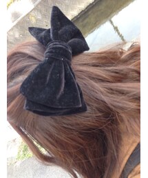 リボンバレッタ(バレッタ/ヘアクリップ)