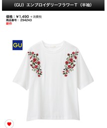 GU | Tシャツ/カットソー