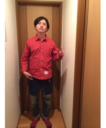 赤シャツ‼︎か、ジャケットッ‼︎(シャツ/ブラウス)