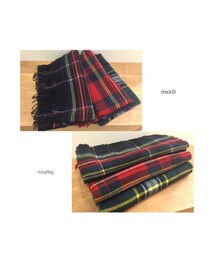 お店の♡ | 安定のチェックストールは2色買い←(ストール/ショール)