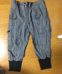 aguri sagimori | シワ加工総柄リブパンツ(その他パンツ)