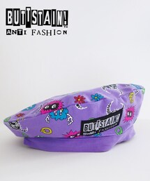 BUTTSTAIN | モンスター柄ベレー帽(ハンチング/ベレー帽)