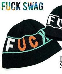 BLACK SCALE | FUCK SWAGビーニー(ニットキャップ/ビーニー)