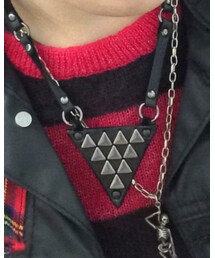 BLACK TRIANGLE DESIGN | ネックレス