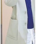 AZUL by moussy(アズールバイマウジー)の「ジャケット/アウター(ノーカラーコート)」