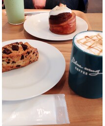 チョコスコーン🍫キャラメルマキアート☕️ | その他