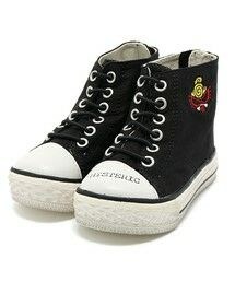 HYSTERIC MINI | multi color mini face ハイカットスニーカー(13～15cm)(スニーカー)