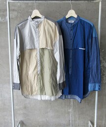 FACTOTUM | アシメントリーオーバーバンドシャツ(シャツ/ブラウス)