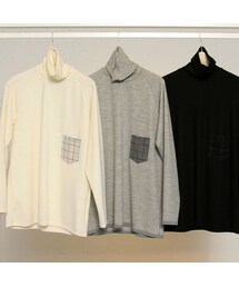 FACTOTUM | ウォッシュブルウールタートルネック(ニット/セーター)