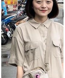 GLOBAL WORK | シャツワンピース