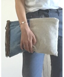 kamecoハンドメイド | クラッチバッグ