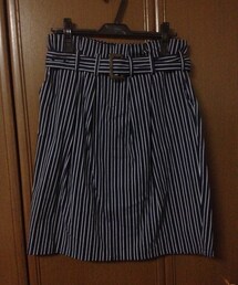 LUCA | ウエストベルトストライプスカート(スカート)