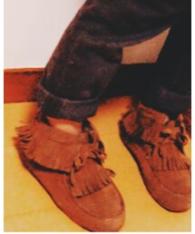 no brand | モカシン/デッキシューズ