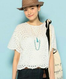 ANY | シフリーエンブロイダリー ブラウス(シャツ/ブラウス)