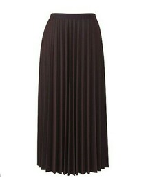 UNIQLO | ハイウエストプリーツミディスカート(スカート)