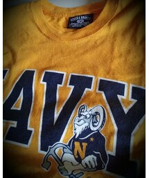 OLD | Steve & Barry's (NAVY COLLEGE　T-SHIRT 98s)(Tシャツ/カットソー)