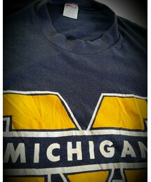 OLD | JERZEES BY RUSSEL 
("MICHIGAN" T-SHIRT 80s)(Tシャツ/カットソー)