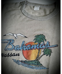 OLD | Chippie ("Bahamas Nassau" T-shirt 80s)(Tシャツ/カットソー)