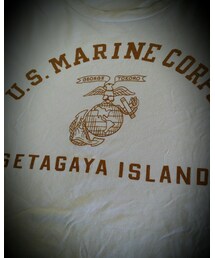 SETAGAYA ISLAND | SETAGAYA ISLAND
(世田谷ベース 初期型 "U.S.MARINE CORPS" T-SHIRT )(Tシャツ/カットソー)