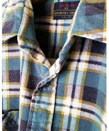OLD | Sportswear BY COUNTRYTOUCH
(Flannel Work Shirt 70s)(シャツ/ブラウス)