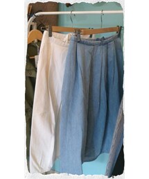 ANTRE  | ミッドカーフデニムスカート(デニムスカート)