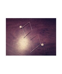 ANTRE  | ワイヤーパールピアス(ピアス（両耳用）)