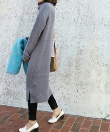 ANTRE  | モヘアタッチニットワンピース(ワンピース)